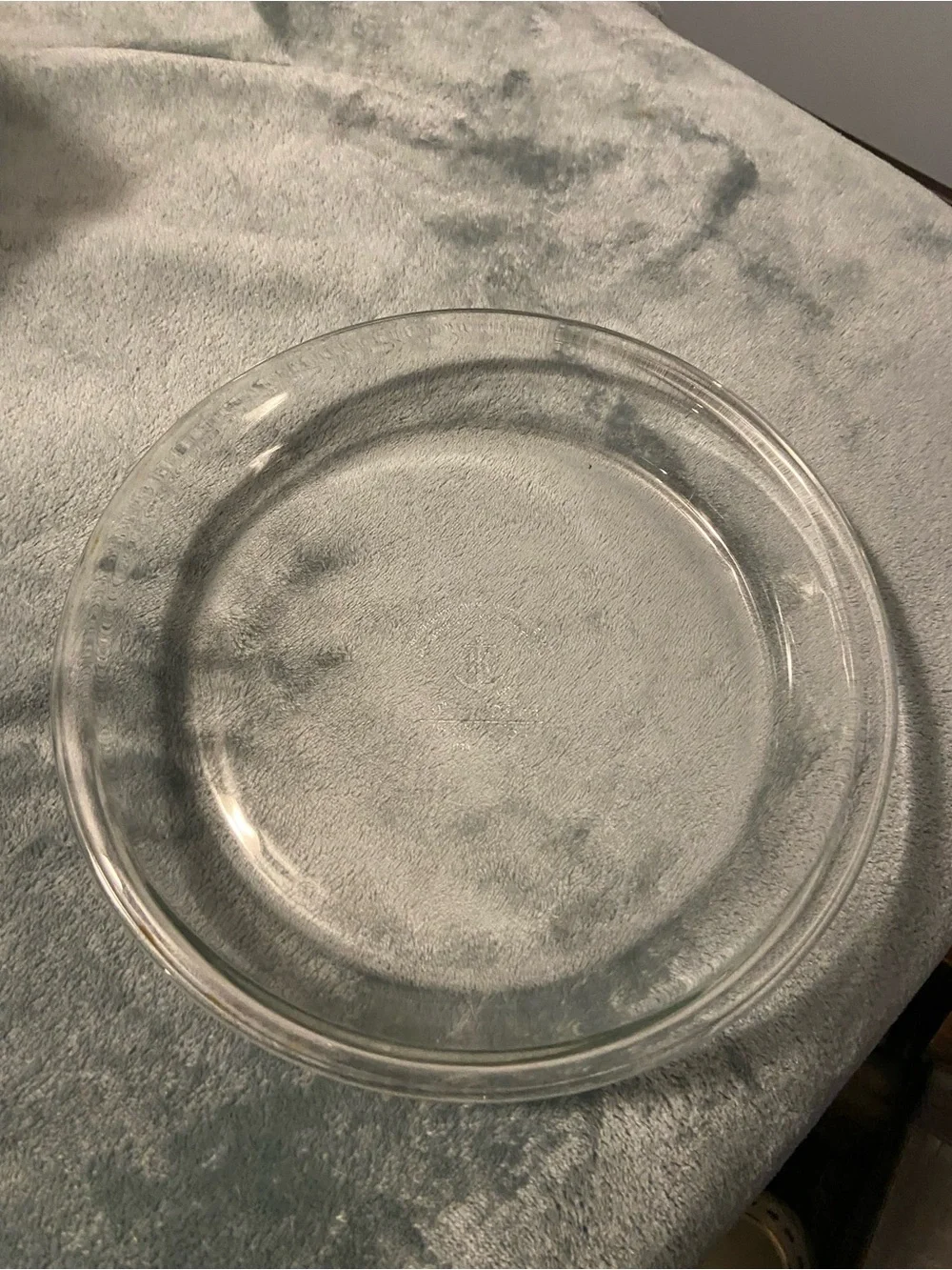 Anchor Hocking Clear Glass Pie Plate